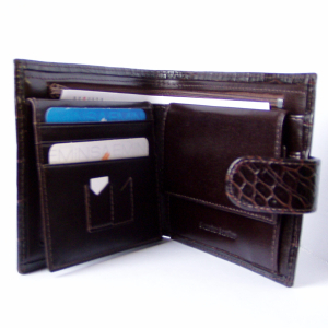 Men's portmone 0116 dark brown