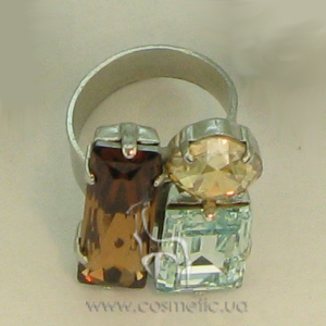 Ring 90019 aqua beige