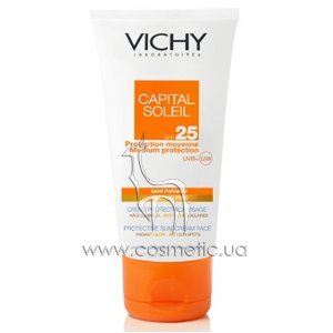 Capital Soleil Protective Sun-Cream Face SPF 25