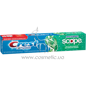 Crest Complete Multi-Benefit Whitening +Scope - Minty Fresh Toothpaste