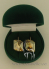 Earrings 98010 go/ab