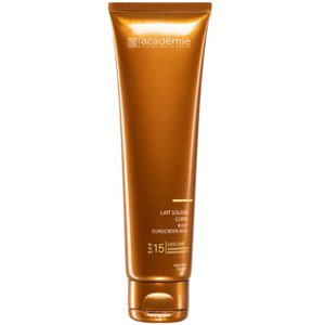 �������������� ������� ��� ���� Academie Bronzecran Dody Sunscreen Milk SPF 15