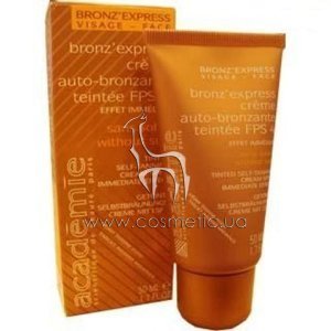 Крем-автозагар для лица Academie Bronz'Express Face Tinted Self Tanning Cream