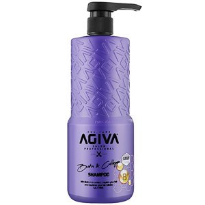 ������� ��� ����� � �������� � ���������� Agiva Biotin & Collagen Shampoo