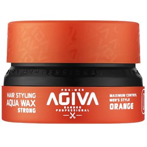 ������� ���� ��� ����� Agiva Hair Styling Aqua Wax Strong Orange 01