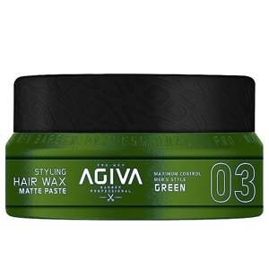 �������� ������� ����� Agiva Styling Hair Wax Matte Paste Green 03