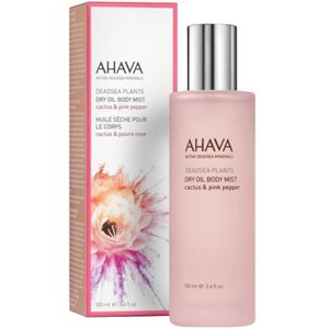 Сухое масло для тела «Кактус-Розовый перец» Ahava Deadsea Plants Dry Oil Body Mist Cactus-Pose Pepper