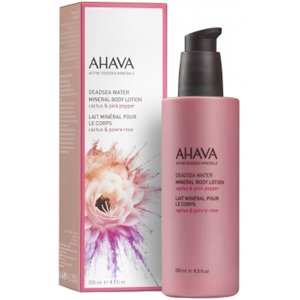 ������ ��� ���� ����������� ������� � ������� ������ Ahava Deadsea Water Mineral Body Lotion Cactus & Pink pepper