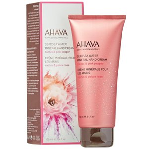 ����������� ���� ��� ��� ������� � ������� ������ Ahava Deadsea Water Mineral Hand Cream Cactus & Pink pepper