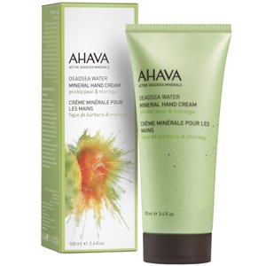 ���� ��� ��� ����������� �������� ����� � ������� Ahava Deadsea Water Mineral Hand Cream Pickly Pear & Moringa