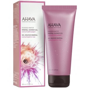 ���� ��� ���� ����������� �‎������ � ������� ������‎ Ahava Deadsea Water Mineral Shower Gel Cactus & Pink Pepper
