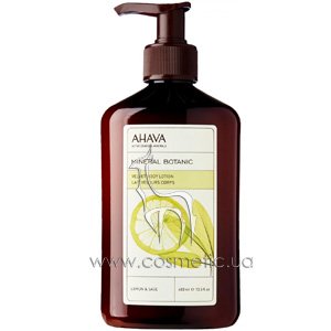 ������ ������� ��� ���� ����� � ������ Ahava Mineral Botanic Body Lotion Lemon & Sage