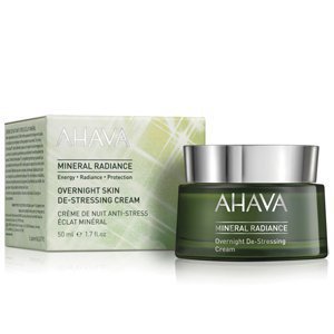 ����������� ������ ���� ��� ���� Ahava Mineral Radiance Overnight De-Stressing Cream