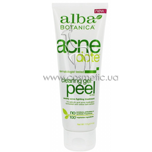 ��������� ������� ������ ��� ����� ��� ���������� ���� Alba Botanica Acne Dote Oil-Free Daily Clearing Gel Peel