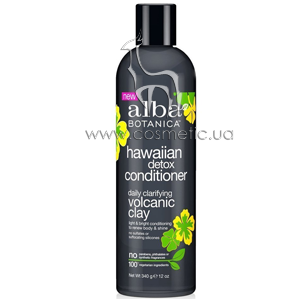 ���������� ��������� ������ ����������� ��� ����� ����������������������� ����� Alba Botanica Hawaiian Detox Conditioner Daily Clarifying Volcanic Clay