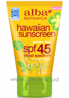 ����������������� �������������� ������ � ���������� �������� ��� ���������� SPF45 Alba Botanica Hawaiian Sunscreen Revitalizing Green Tea SPF45 small