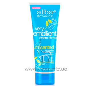 ���������� ���� ��� ������ ��� ������ Alba Botanica Very Emollient Unscented Cream Shave