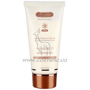 �������������� ���� ��� ���������� ���� Albatros Dead Sea Acne Free Sun Block SPF 60