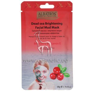 ������������ �������� ����� c ���������� ���������� � ��������� � Albatros Dead Sea Brightening Facial Mud Mask