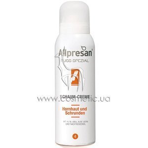 ����-���� ��� �������� � �������������� ���� Allpresan Fuss Spezial Schaum-Creme �4