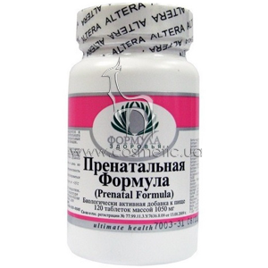 ����������� ������� ������������� ������� (120 ��������) Altera Holding Prenatal Formula