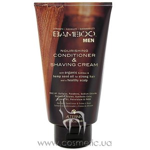 ����������� ����������� ��� ����� � ���� ��� ������ � ���������� ������� Alterna Bamboo Nourishing Conditioner and Shaving Cream