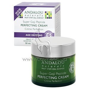 ����������� ����-������� ������ ���������� Andalou Naturals Age Defying Super Goji Peptide Perfecting Cream