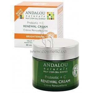 ����������������� ���� Andalou Naturals Brightening Probiotic + C Renewal Cream