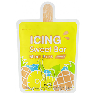 �������� ����� ��� ���� � ���������� ������� A'pieu Icing Sweet Bar Sheet Mask Pineapple