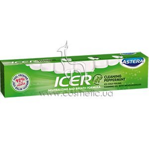 ���������� ������ ����� Aroma Astera Icer Cleaning Peppermint Toothpaste