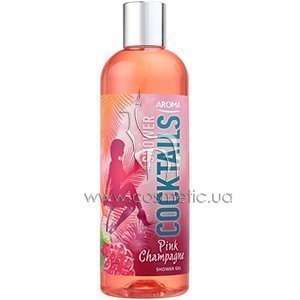 ���� ��� ���� �������� ���������� Aroma Cocktails Pink Champagne Shower Gel