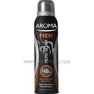 ����������-�������������� �������������� ����� Aroma Deo Spray Antiperspirant Men Micro-Silver Extreme Sport