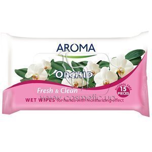 ������� �������� ��������� Aroma Fresh & Clean Orchid Wet Wipes