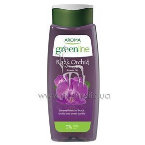 ���� ��� ���� ������� �������� Aroma Greenline Fine Fragrances Black Orchid Shower Gel