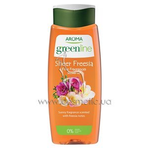 ���� ��� ���� �������� Aroma Greenline Fine Fragrances Freesia Shower Gel
