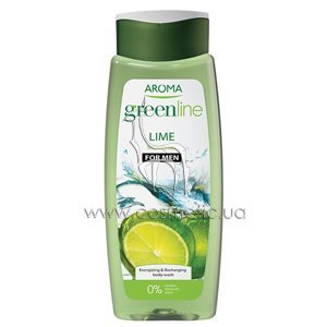 ����-���� ��� ���� ����� Aroma Greenline Fine Fragrances Lime Shower Cream For Men