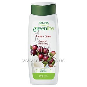 ����-���� ��� ���� �����-���� Aroma Greenline Yoghurt Shower Cream Camu-Camu
