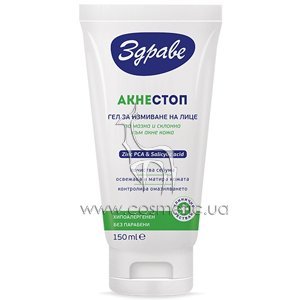 ���� ��� �������� ��� ������ ���� ���� Aroma Zdrave Acne Stop Facial Wash Gel