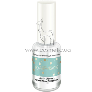 �������� ��� ������ 3�1 ������, ����������, �������� Art-Visage Nail Base 3in1