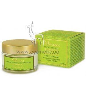 ������ ���� ��� ������ ���� ������� Attirance Night Face Cream Bamboo