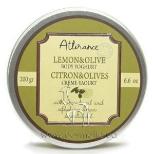 ������ ��� ���� ������ � ������ Attirance Body Yogurt Lemon & Olive