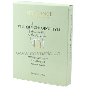 �������������� ����� � ����������� Attirance Peel-off Mask Chlorophyll