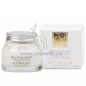 ����� ��� ���� � �������� �������� Attirance Face Scrub Rice