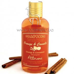 ������� ��� ���������� ����� ��������� � ������ Attirance Shampoo Orange & Cinnamon