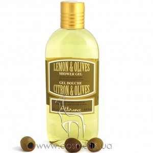 ���� ��� ���� ������ � ������ Attirance Shower Gel Lemon & Olives