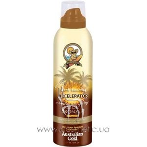 ����� ��� ������ � ����������� Australian Gold Accelerator Continuous Spray With Bronzer