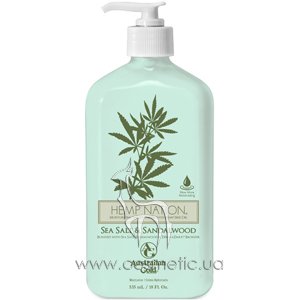 ������ ��� ���� � ������� ����� � ���������� ������� Australian Gold Hemp Nation Sea Salt Sandalwood Body Lotion
