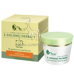 ���� � ���������� �������� ��� �24 ���� ����������� AVA Laboratorium 24H Hydrating Cream Green Tea