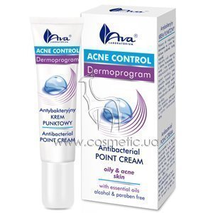 ����������������� ���� ���������� �������� AVA Laboratorium Acne Control  Antibacterial Point Cream