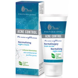������������� ������ ���� ��� ���� Ava Laboratorium Acne Control Professional No More Nightmares Normalising Night Cream
